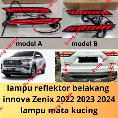 Jual Lampu Reflektor Belakang Innova Zenix Lampu Mata Kucing Led