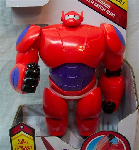 Disney Big Hero 6 Punching Baymax In Red Armor 6 Action Figure Toy New