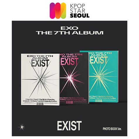 EXO 7TH ALBUM EXIST PHOTOBOOK Ver Shopee Malaysia