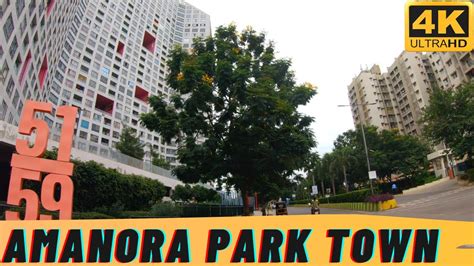 Unbelievable Amanora Park Town 4k Virtual Tour Youtube