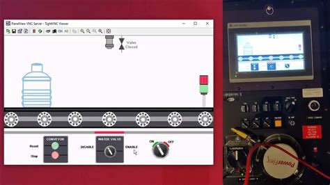 Panelview 800 Hmi Using Vnc For Remote Control Youtube