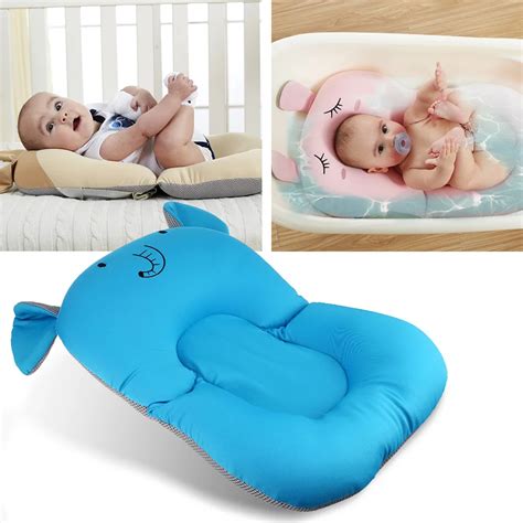 Aliexpress.com : Buy Anti Skid Baby Bath Mat Foldable Shower Seat Infant Bathtub Lounger Non ...