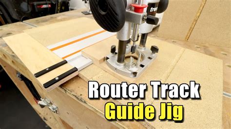 Simple Router Jig For A Saw Track Youtube