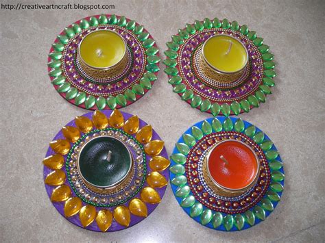 Anus Art And Crafts Floating Diya