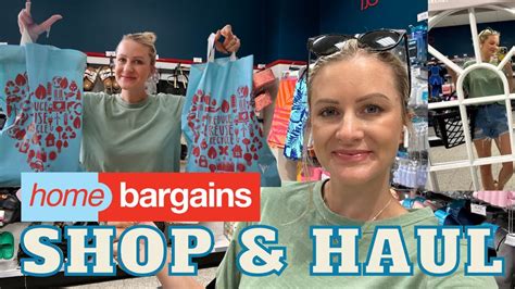 Home Bargains Shop With Me Homeware Haul With Prices Everything New