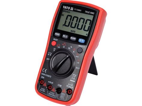 Digital Multimeter True Rms Lcd Yato Yt Toya Pl