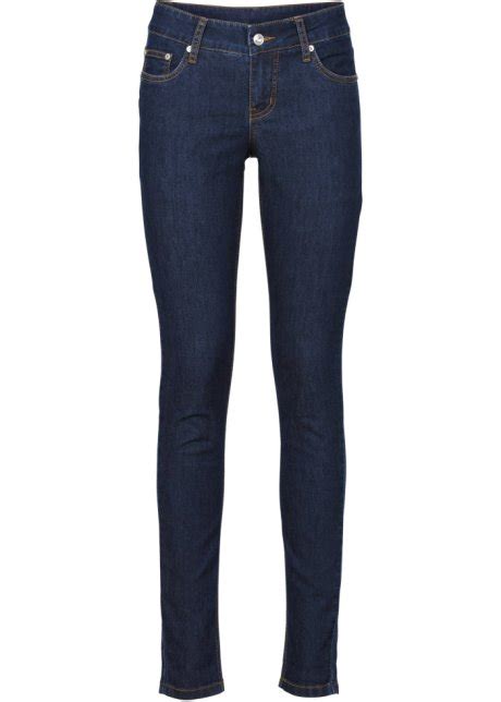 Modische Skinny Jeans In Petite Gr E Blau Kurz Bonprix