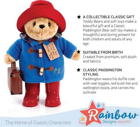 Paddington Bear With Suitcase Ubicaciondepersonascdmxgobmx