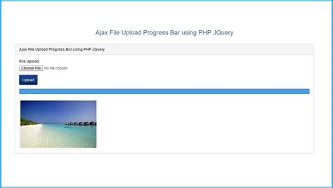 Ajax File Upload With Progress Bar Using Php Jquery Laptrinhx