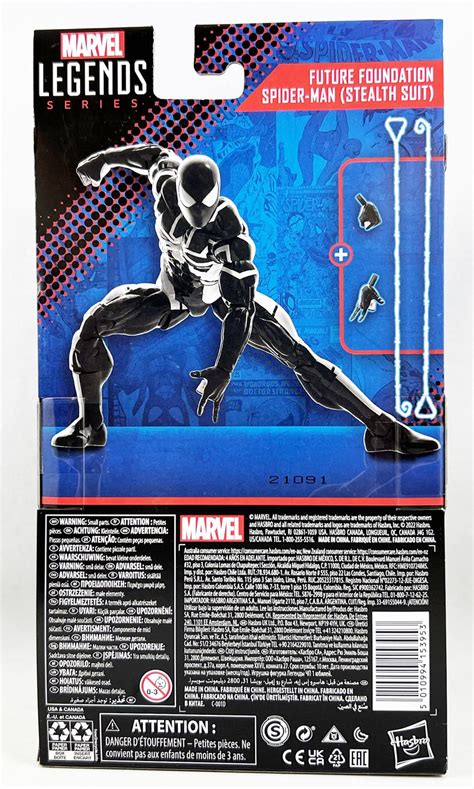 Marvel Legends Future Foundation Spider Man Stealth Suit Serie Hasbro Spider Man 60