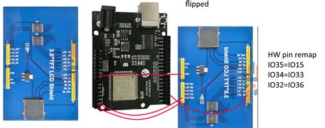 Wemos D R With Tft Lcd Shield Issue Bodmer Tft Espi