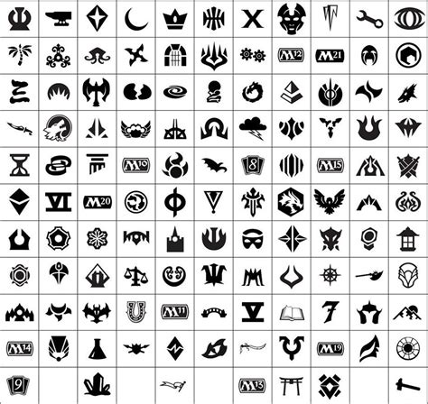 Magic The Gathering Symbols Guide