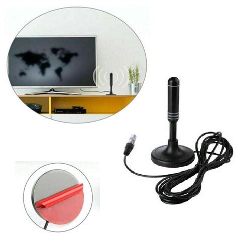 Dvb T Antenne Full Hd Tv Terrestrisch Aktiv Dab Zimmerantenne Dbi