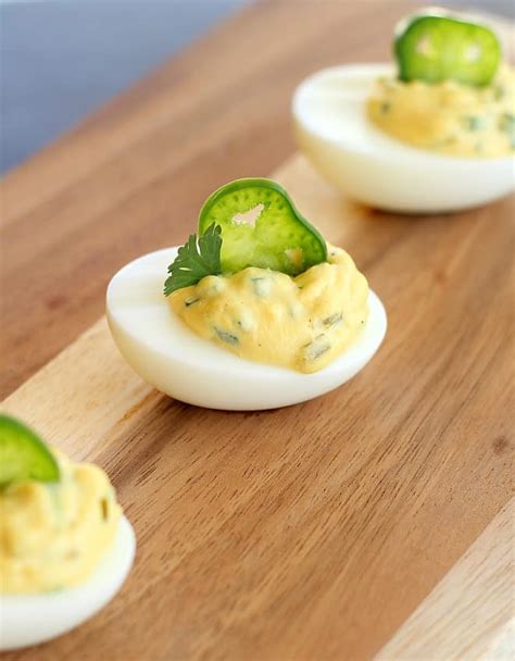 Jalapeno Deviled Eggs – Good Dinner Mom