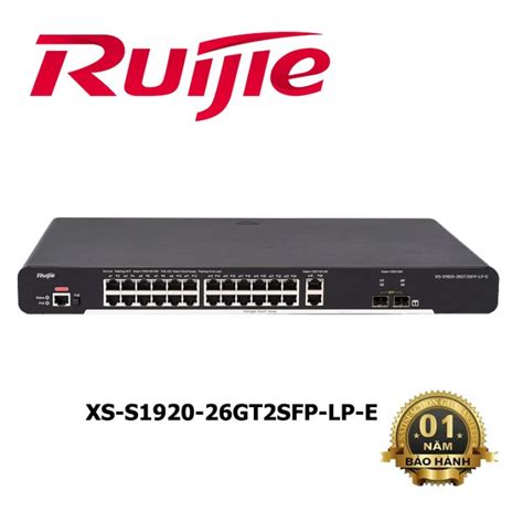 Switch Ruijie Xs S Gt Sfp Lp E Layer Smart Poe Switches