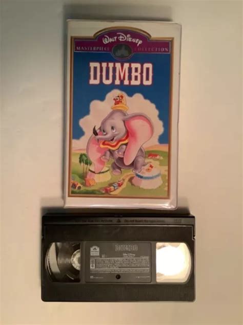 VHS DUMBO WALT Disney 1994 collection chef d œuvre étui à clapet 024