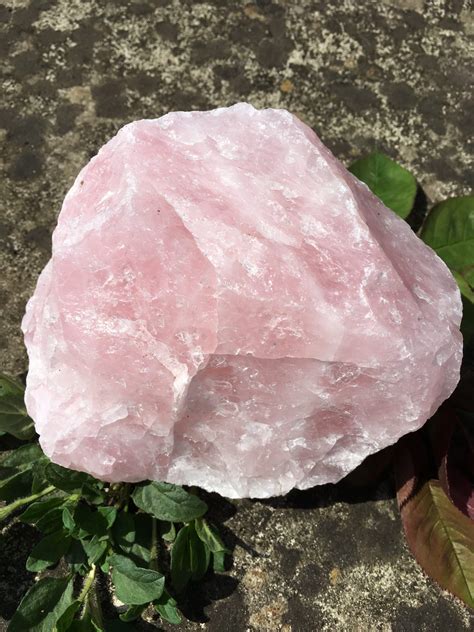 Rose Quartz Rough Crystal Extra Large – Lorraine Tricksey