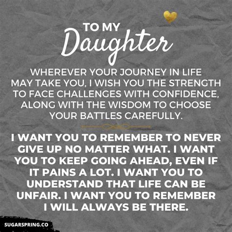 To My Daughter Love My Daughter Quotes Love You Daughter Quotes