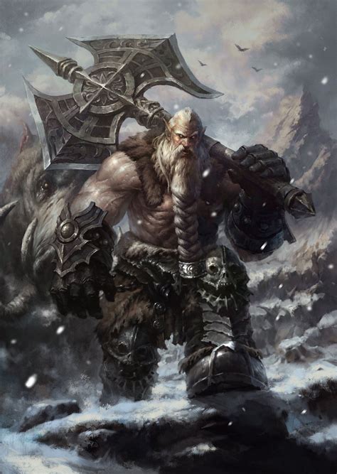 Male Pc Portrait Fantasy Dwarf Fantasy Warrior Fantasy Characters