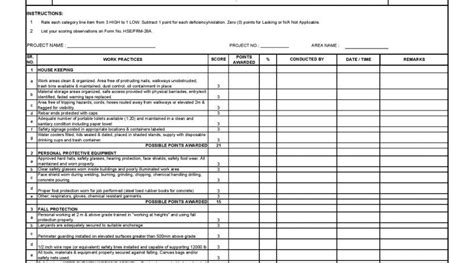 Download Hse Assessment Report Template Hse Docs Hse Docs