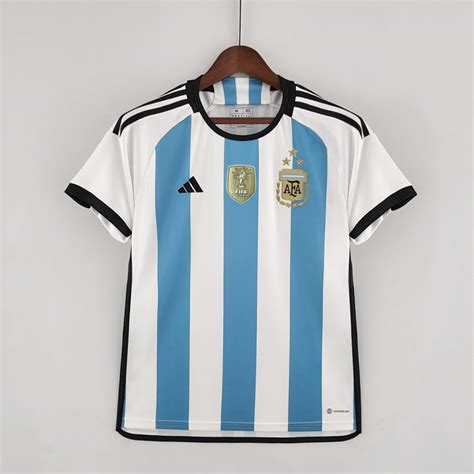 Argentina Home Jersey World Cup 2022 Three Star - classicretrokit