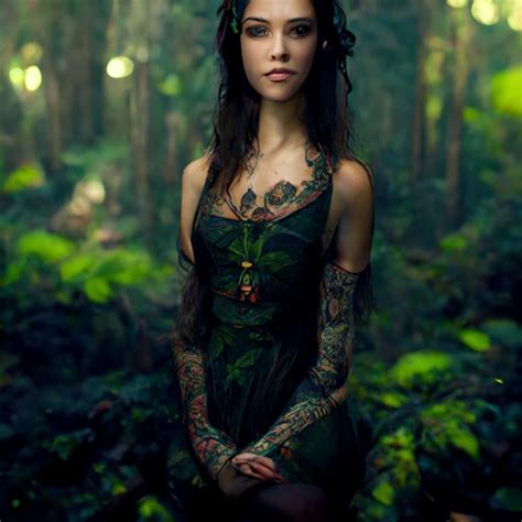 Beautiful Dark Haired Woman With Hazel Eyes Standing Midjourney Openart