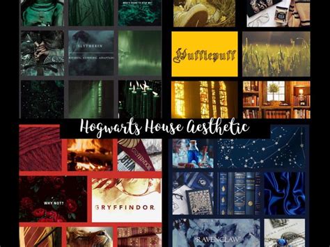 Hogwarts Houses Aesthetics | Hogwarts houses, Hogwarts, Aesthetic