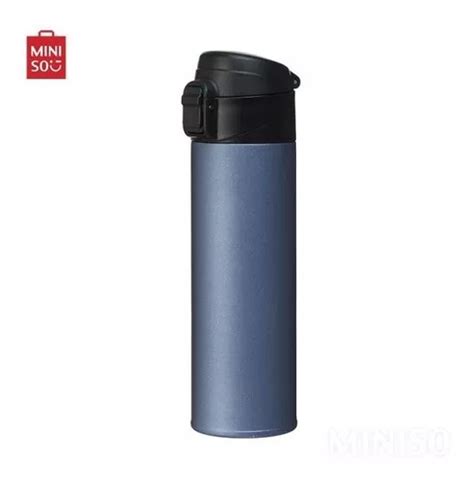 Garrafa T Rmica De A O Inoxid Vel Tampa Girat Ria Ml Miniso