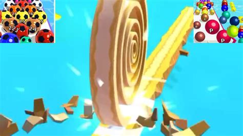 Satisfying Mobile Game Max Level I Marble Run Ball Run 2048 Jelly Run 2048 Canvas Run Spiral