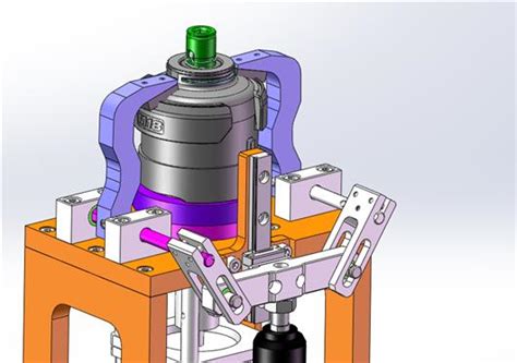 定位旋转工装3d模型下载 制造云