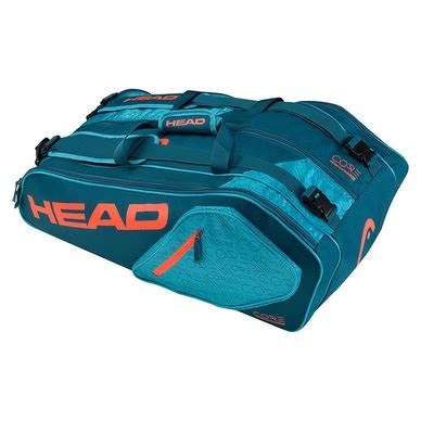 Sac De Tennis HEAD Core 9R Supercombi Petrol Tennisplanet Fr