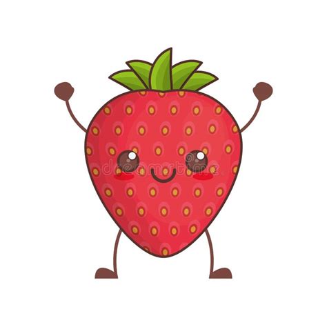 Imagen De La Fruta De La Cereza Del Kawaii Stock De Ilustraci N