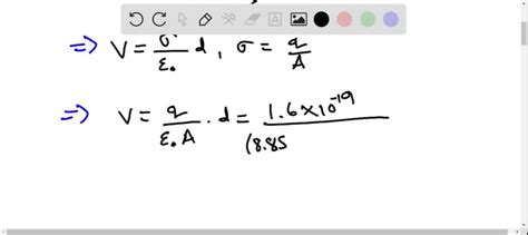 SOLVED Two Parallel Conducting Plates Each Of Cross Sectional Area 400