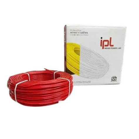 Red 1 Sqmm PVC Insulated Multi Strand Wire 90m At Rs 450 Roll In Delhi