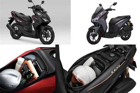 Cạnh tranh xe máy tay ga So sánh Yamaha Lexi 155 VVA với Honda Vario