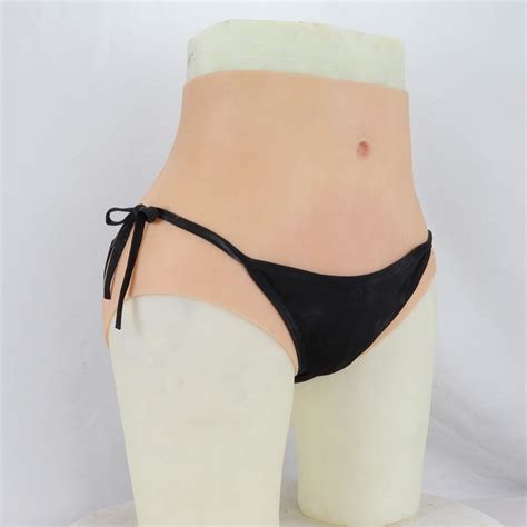 Buy XSWL Realistic Silicone Fake Vagina Panties With Catheter Sexy Fake