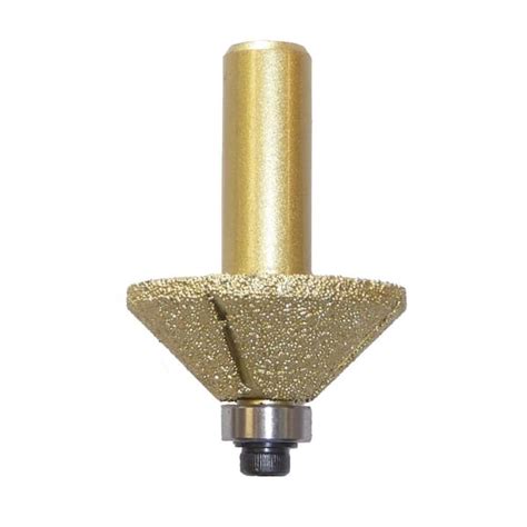 Monster E16 Bevel 1 2 In Shank Brazed Diamond Router Bit RBQL034616