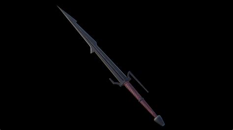 Eredin Sword From The Witcher 3 3d Model 3d Printable Cgtrader