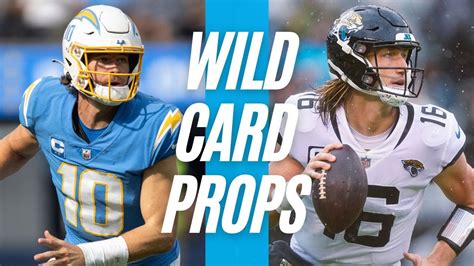 Wild Card Weekend Nfl Player Props 2022 Chargers Vs Jaguars Nfl