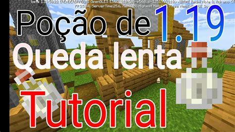 Tutorial de como fazer poção de queda lenta no Minecraft bedrock 1 19