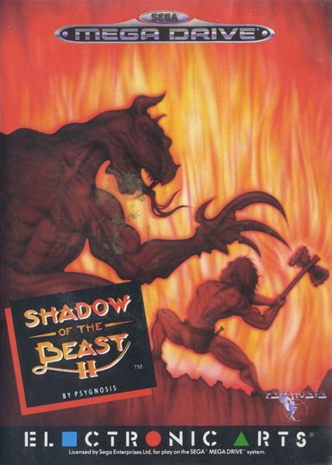 Shadow Of The Beast Ii 1990 Box Cover Art Mobygames