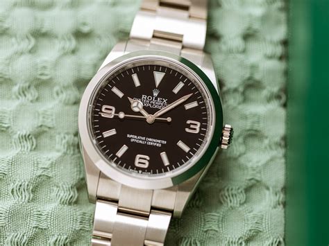 Rolex Explorer Ref Stainless Steel Box Papers Germany Unworn