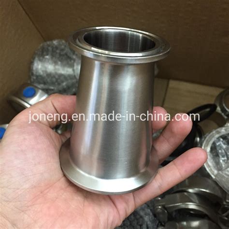 Stainless Steel Sanitary Grade Clamped End Hygienic Con Reducer JN