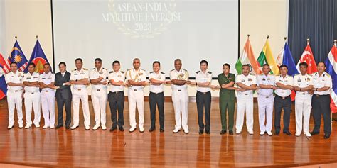 Indian Navy Ships Participate in ASEAN India Maritime Exercise 2023 – Marex Media