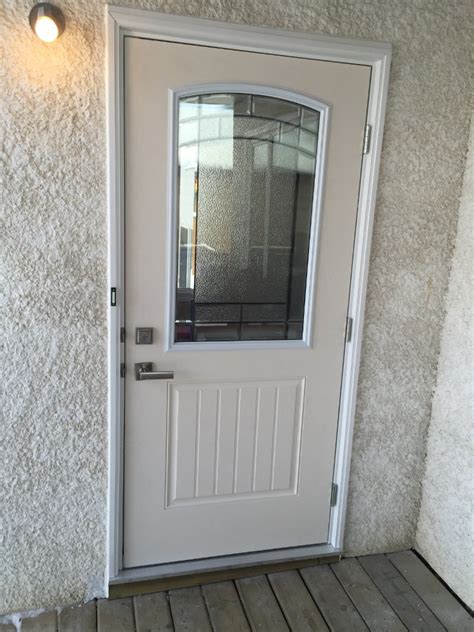 Entrance Door Half Decorative Glass Rennovation Pura Windows