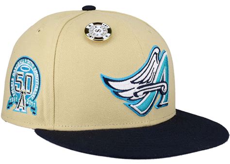 Anaheim Angels A City Connect New Era 59fifty Fitted Hat Chrome