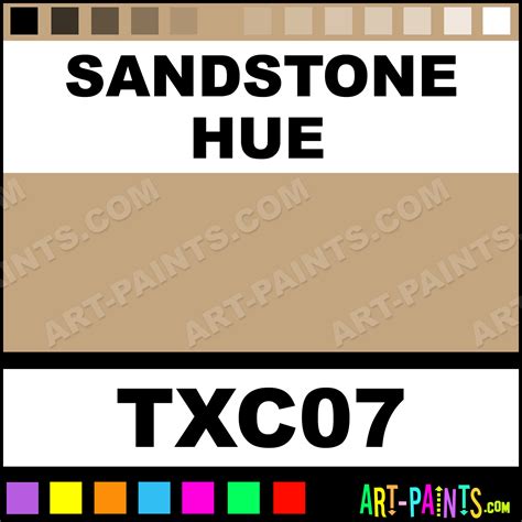 Sandstone Color Chart