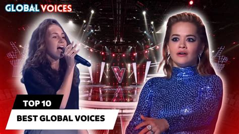 Top 10 Global Voices Best Blind Auditions From The Voice Worldwide