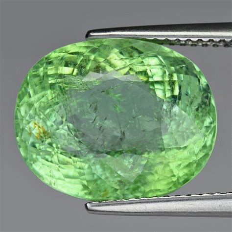 Pcs Neon Yellowish Green Paraiba Tourmaline Ct Catawiki