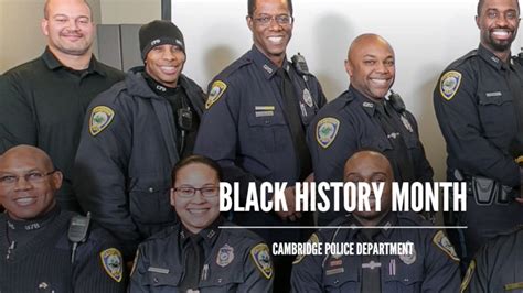 Cambridge Police👮🏽 On Twitter Today Marks The Beginning Of Blackhistorymonth Throughout